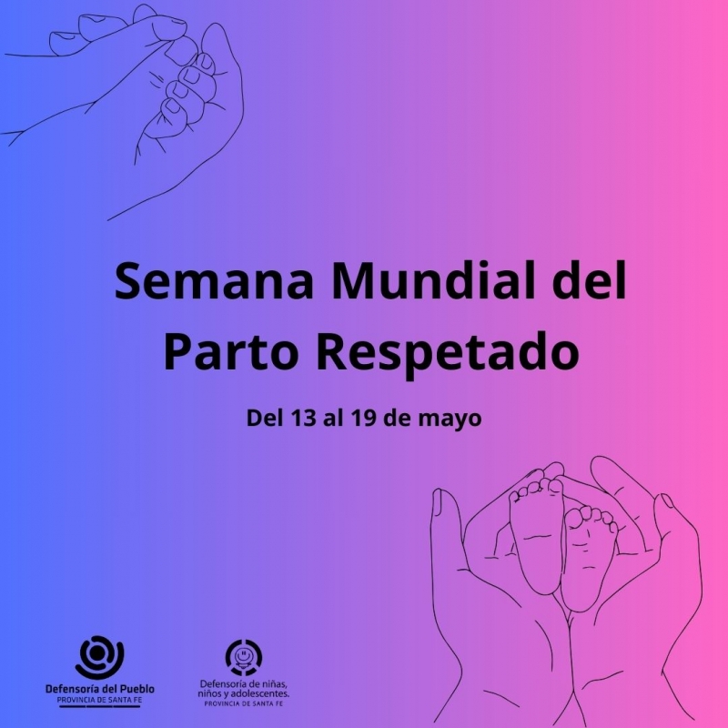 13 al 19 de Mayo: Semana del Parto Respetado